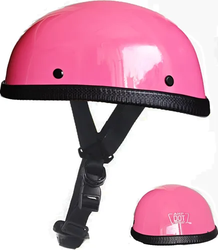 Miniatura 8 de Casco de motocicleta de media cara, casco con cara abierta retro aprobado por DOT para adultos hombres y mujeres, casco para adultos, casco de media
