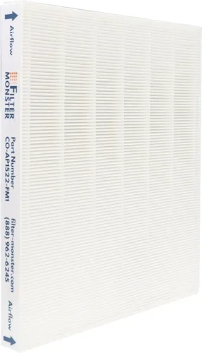 Miniatura 3 de Filter-Monster - Filtro de repuesto compatible con purificadores de aire Coway AP1512HH y AP1512HHHS, 1 filtro y 2 filtros de desodorización, juego