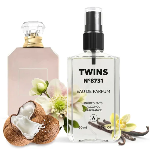 Miniatura 26 de TWINS Impresión de Bouquet Floral Perfume para mujer Eau de Parfum No.1179 3.4 fl oz (100 ml)