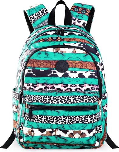 Miniatura 14 de Montana West - Mochila para mujeres, bolso de viaje occidental, mochila casual, mochila de día para portátil, universidad, Mediana
