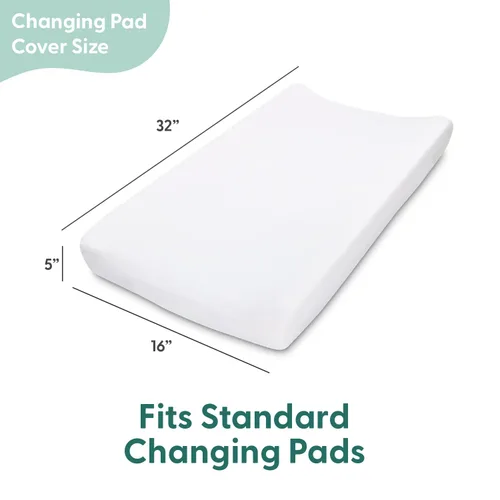 Miniatura 2 de The Peanutshell Minky Dot - Funda para cambiador de pañales, funda ultrasuave para colchoneta de bebé para niñas, se adapta a almohadillas