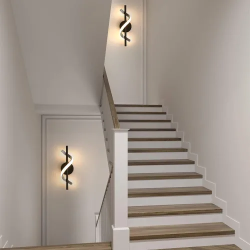 Miniatura 7 de Apliques de pared modernos, lámparas de pared de 9 W, lámparas de pared LED de aluminio para dormitorio, sala de estar, pasillo, hotel