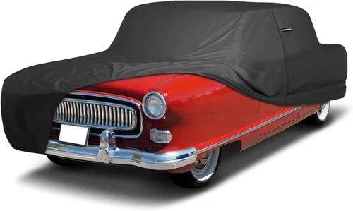 Miniatura 29 de iCarCover - Funda de auto personalizada para AMC Ambassador (1965-1973), impermeable, resistente a todo clima, protector UV, sol, lluvia, nieve