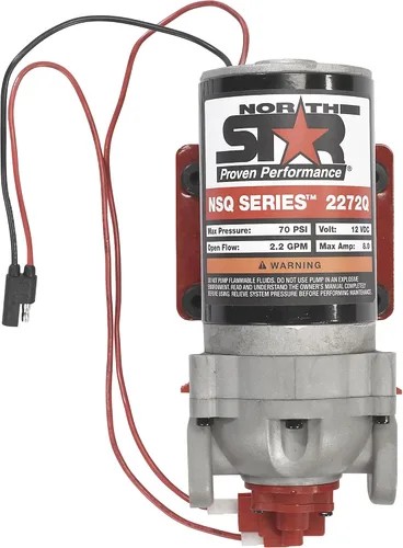 Miniatura 5 de NorthStar NSQ Series 12V Bomba de diafragma rociadora bajo demanda con puertos de conexión rápida - 2.2 GPM