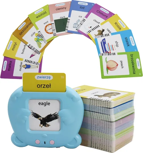 Miniatura 9 de MAYAPHILOS - Tarjetas didácticas del alfabeto con sonido para niños de 3-8 años, 510 palabras, juguete educativo interactivo Montessori, regalos