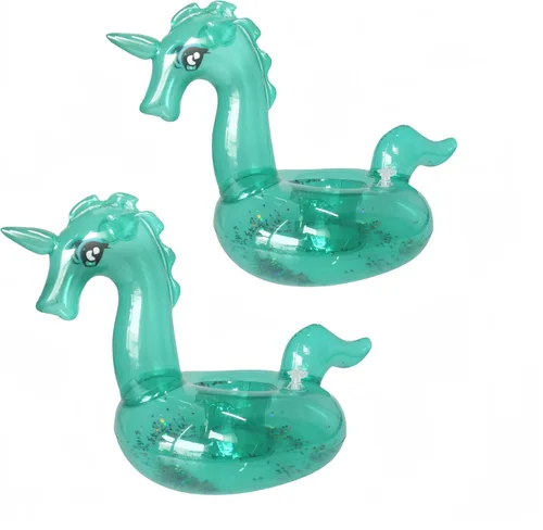 Miniatura 5 de Soporte flotante para bebidas, flotadores de taza de bebida para piscina, soporte inflable para bebidas de piscina, flotadores de cerveza