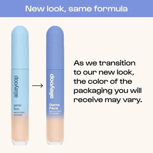 Miniatura 6 de Alleyoop Game Face Makeup Corrector - Corrector ligero y acumulable para debajo de los ojos para ojeras, fórmula de crema hidratante para mujeres