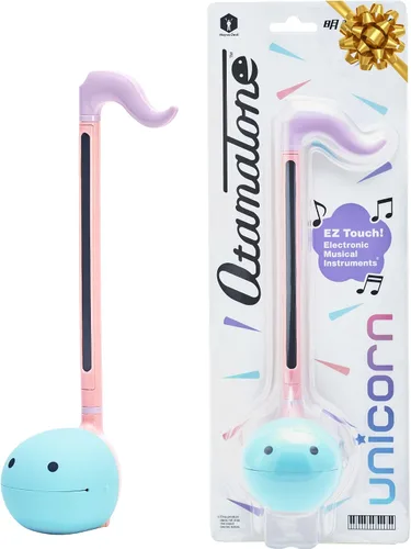 Miniatura 2 de Otamatone - Instrumento musical electrónico japonés sintetizador portátil de Maywa Denki Studio, galardonado, educativo y divertido, ideal para Negro