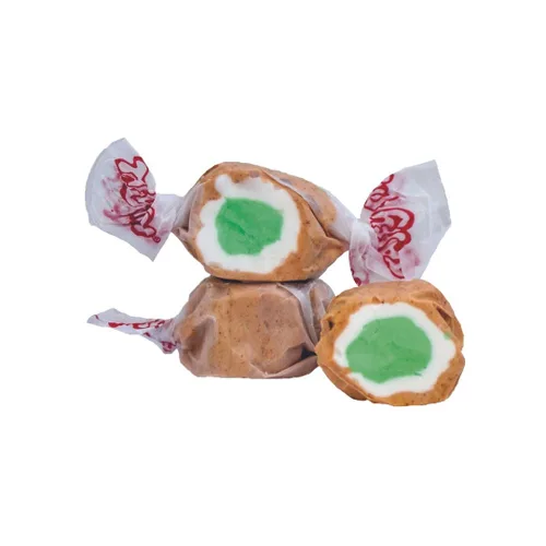 Taffy Town Taffy de Agua Salada - Pastel de Manzana | Taffy Gourmet | Dulce Estilo Nougat | Suave y Delicioso | Bocadillos de Verano | Dulces Buenos