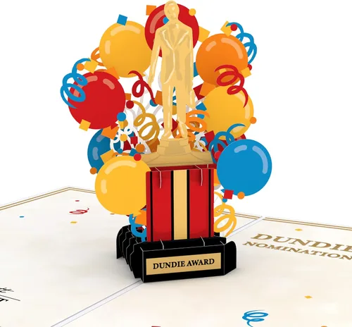 Miniatura 2 de Lovepop Tarjeta emergente de feliz cumpleaños para ella y él – Tarjetas de felicitación de cumpleaños 3D The Office para niños, niñas, hombres