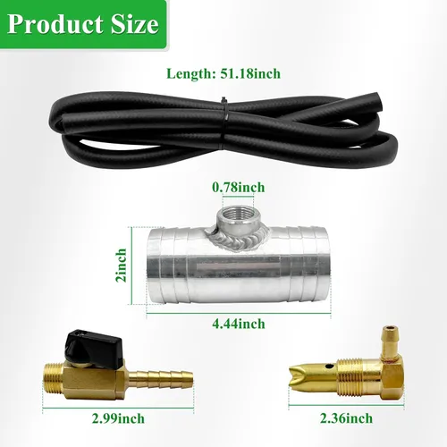 Miniatura 2 de 11029 Kit de instalación diésel de 2 pulgadas, compatible con camiones Chevy/GMC (1999-2010)