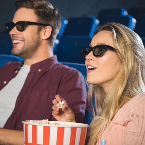 Miniatura 6 de TOUMEI Gafas 3D, polarizadas circulares no intermitentes, gafas 3D pasivas para formato de cine/proyector de TV 3D polarizado pasivo - Gafas 3D que