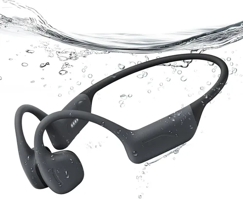 Miniatura 12 de Full-Coverage Liquid Silicone Swimming Headphones,IP68 Waterproof Underwater Headphones, Bluetooth 6.0&MP3 with 32GB Memory