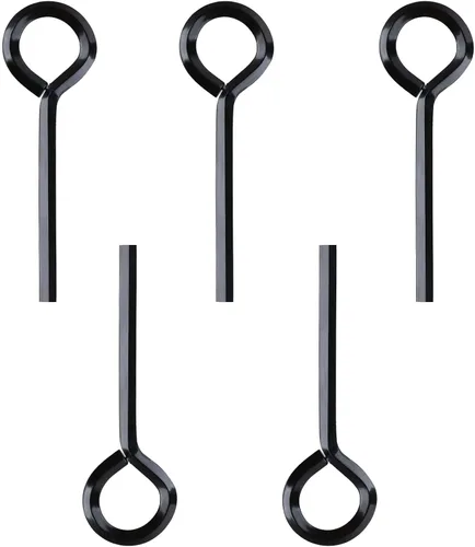 Miniatura 9 de Abeillo Paquete de 5 llaves Allen de 1/8 pulgadas, llave hexagonal para puerta de barra de empuje, llave hexagonal estándar con bucle completo