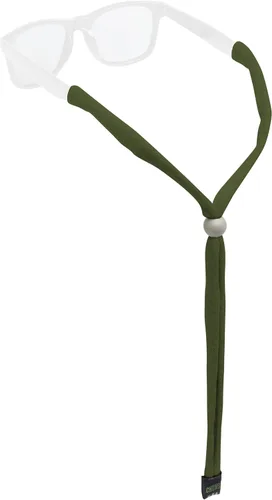 Miniatura 6 de Chums Retenedor de gafas de algodón reciclado, correa ajustable ecológica para gafas de sol Negro