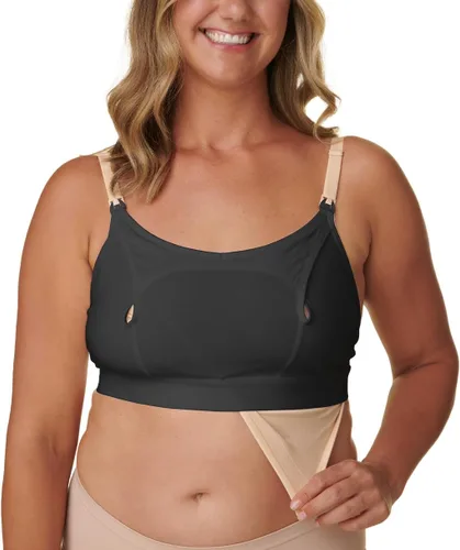 Bravado! Basics - Brasier de bombeo manos libres, cómodo, clip and go, accesorio de brasier de lactancia, XS-XXL