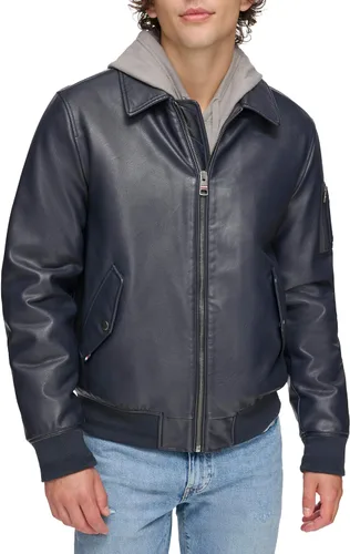 Miniatura 12 de Tommy Hilfiger Chaqueta bomber de piel sintética para hombre