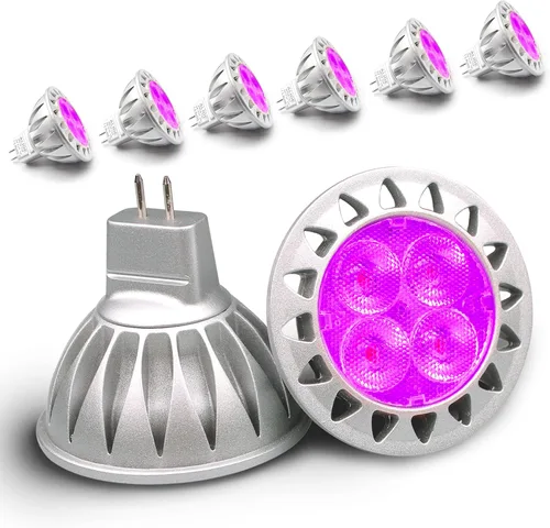 Miniatura 4 de ALIDE Bombillas LED MR16 de 15 grados, ángulo de haz estrecho de 15°, GU5.3 20 W 35 W equivalente a halógeno, 5 W, 450 lúmenes, 2700 K, blanco