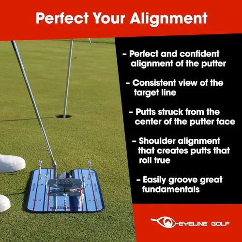 Miniatura 4 de Genuine EyeLine Golf Alignment Putting Mirror - Top Training Aid on the PGA Tour - See Rapid Improvement - Helps Beginner, Junior, and Scratch