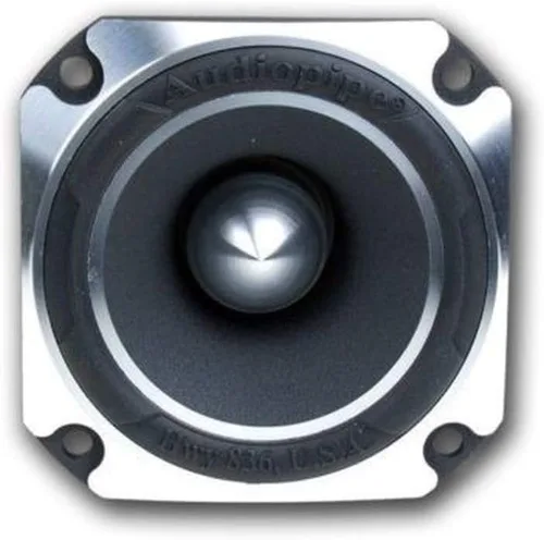 Miniatura 3 de Audiopipe Super Tweeter de titanio resistente, negro (ATR-4061), agudos potentes y nítidos, mejora de sonido de grado profesional, diseño