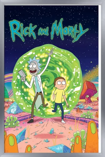 Miniatura 7 de Trends International Rick And Morty - Póster de pared con tapa, 14.725 x 22.375 pulgadas, versión premium sin marco