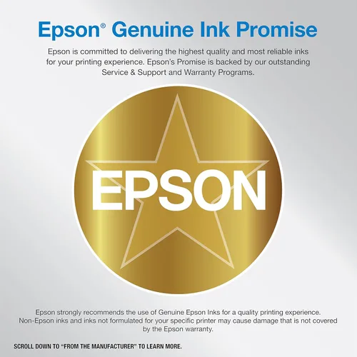 Miniatura 4 de Epson EcoTank Photo ET-8500 Impresora inalámbrica a color todo en uno Supertank, blanco, papel fotográfico grande y de alta calidad brillante