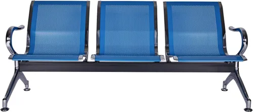 Miniatura 19 de Silla de sala de espera, banco de recepción del aeropuerto con brazos, sillas de recepción de invitados, silla de oficina, banco de vestíbulo, banco