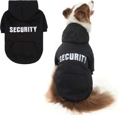 Miniatura 58 de SCENEREAL Sudadera de seguridad con capucha para perros grandes, medianos y pequeños, para niños y niñas, disfraz de perro suave con agujero para #1