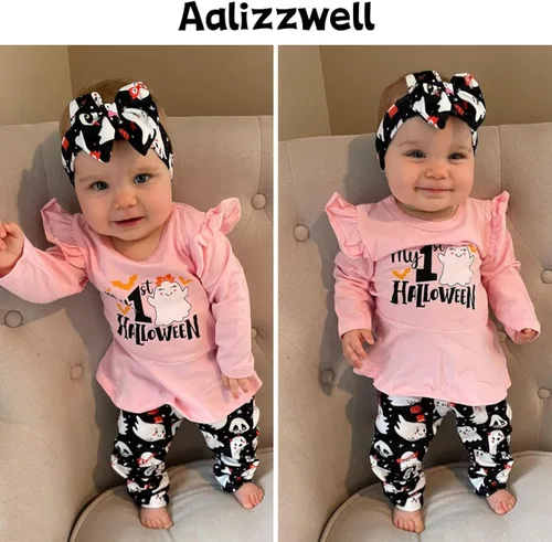 Miniatura 3 de Aalizzwell Traje de Navidad para bebés y niñas