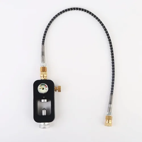 Painball - Adaptador de tanque de buceo DIN a yugo para PCP Airguns HPA, regulador para tanque de co2, adaptador de relleno comprimido
