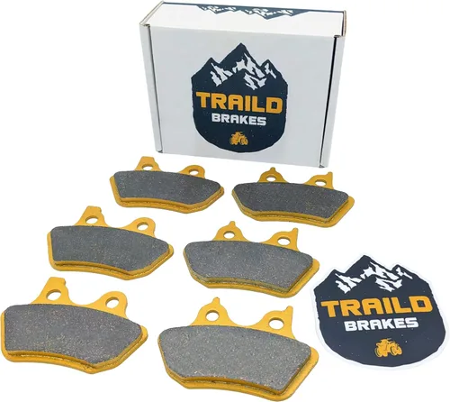 Traild Harley-Davidson Sportster Pastillas de freno de cerámica 2000-2003 XL883 XL1200 Custom Hugger Sport Standard Low Roadster XLH883 XLH1200