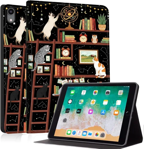 Miniatura 43 de Case for iPad mini A17 Pro (7th/6th Gen 2024/2021), Slim Shockproof Protective Cover with Auto Sleep/Wake, Durable PU Leather Multi-Angle Stand