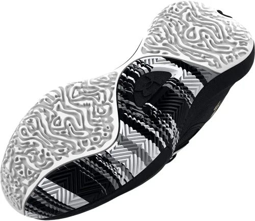 Miniatura 2 de Under Armour Tenis de baloncesto unisex para niños con bloqueo escolar 6