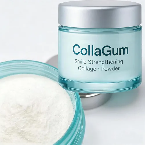 Miniatura 5 de 2 polvos de colágeno para encías, polvo de dientes de colágeno con nano-hidroxiapatita, polvo de dientes de hidroxiapatita para el cuidado