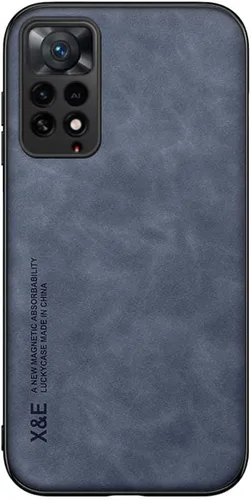 Miniatura 8 de Kepuch Silklike Funda para Redmi Note 11 Pro/Note 11E Pro 5G - Cubierta Parachoques Placa de Metal Incorporada para Redmi Note 11 Pro/Note 11E Pro