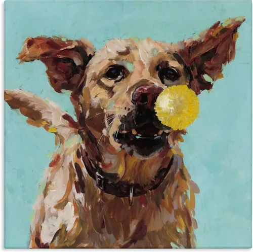 Miniatura 14 de Stupell Industries Lienzo de retrato abstracto de perro por Irena Orlov