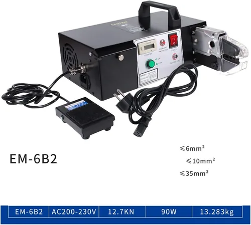 Miniatura 4 de Herramienta de crimpado EM-6B2 Máquina de crimpado de terminales eléctricos Máquina de crimpado Máquina de crimpado Alicates de pelado de cables