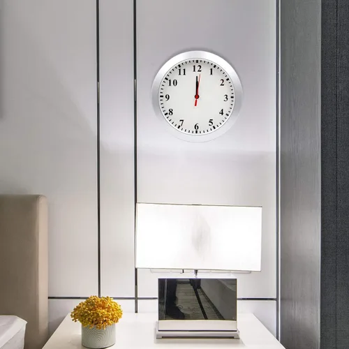 Miniatura 4 de Pelay Reloj de pared con detector de cámara oculta, 1080P, sin WiFi, cámara de seguridad, cámara de niñera, grabadora de video con detección