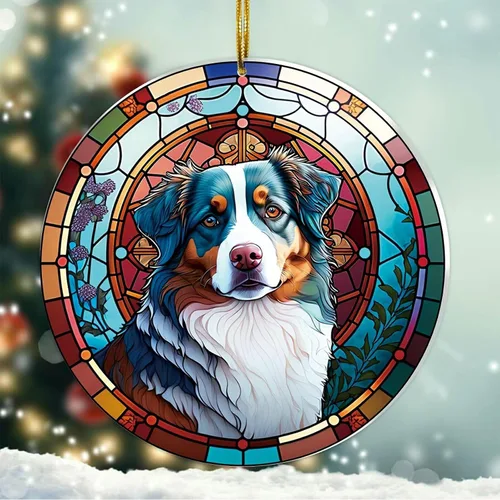 Miniatura 26 de Regalos de Malamute de Alaska - Adorno Navideño de Perro de Alaska 2025 Regalos de Perro de Alaska para Mujeres, Adorno de Malamute de Alaska