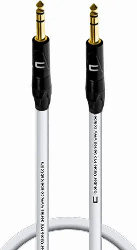 Miniatura 38 de Cable TRS de 1/4 pulgadas, 1/4 pulgadas TRS a 1/4 pulgadas (6.35mm) estéreo balanceado, de conector macho a conector macho para altavoces