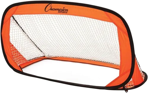 Miniatura 7 de Champion Sports Portable Pop-Up Soccer Goals (Set of 2) – Durable Folding Nets for Training, Backyard Games & Practice, Multiple Sizes