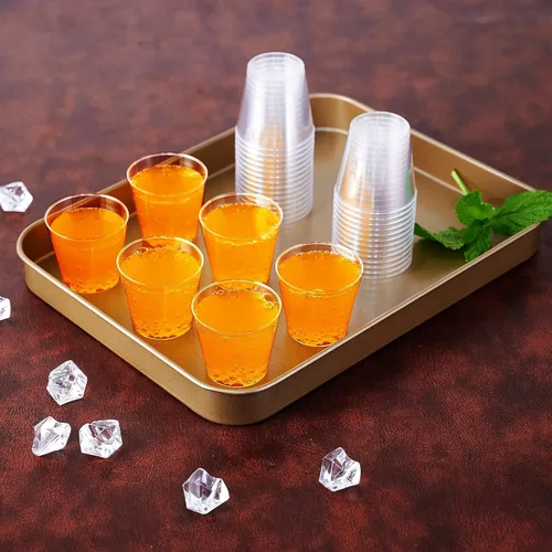 Miniatura 7 de Paquete de 500 vasos de plástico de 2 onzas, vasos desechables, vasos de degustación de vino, vaso pequeño de plástico para whisky, degustación