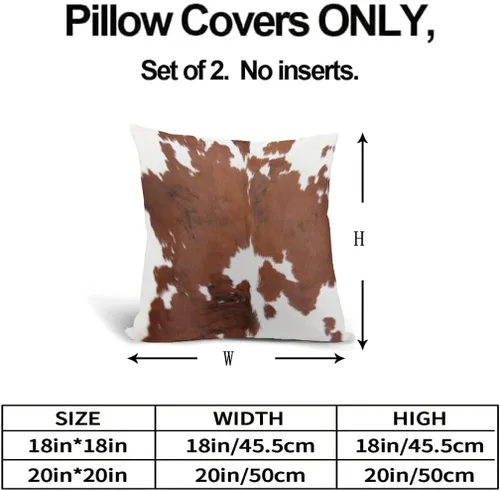 Miniatura 3 de Fundas de almohada de terciopelo, funda de almohada vintage suave para sofá, piel de vaca, piel de vaca, piel de vaca, funda de cojín cuadrada