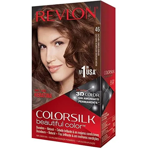 Miniatura 23 de Revlon Colorsilk - Tinte para el cabello, rubio ceniza oscuro, paquete de 3 unidades 60 rubio ceniza oscuro