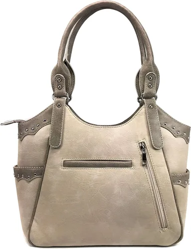 Miniatura 3 de Zelris Western Mustang - Bolso de mano con bordado de caballo turquesa
