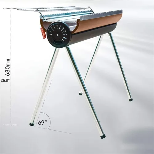 Miniatura 2 de Barbecue Charcoal Grill Outdoor Iron Barbecue Grill Portable Folding Barbecue Camping Tools Charcoal Grill Portable Charcoal Grill