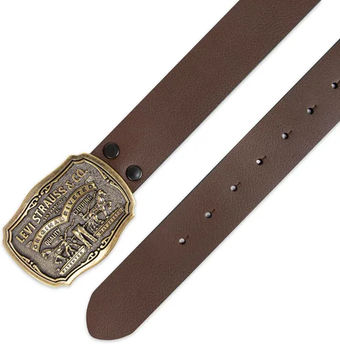 Miniatura 10 de Levi's Men's Everyday Jean Belt with Removable Plaque Buckle