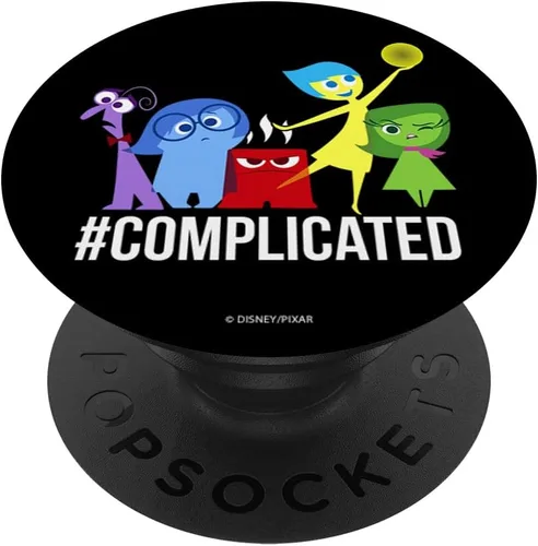 Miniatura 6 de Disney Pixar Inside Out Emotions #Complicated PopSockets MagSafe PopGrip para iPhone