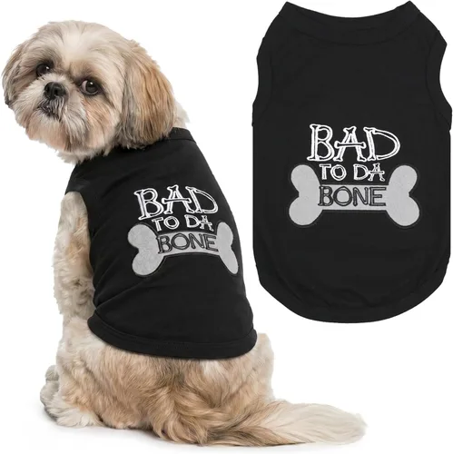 Miniatura 33 de Parisian Pet - Camiseta bordada para perros y gatos, con texto en inglés Sexy and I Know It, XS Sexy y lo sé