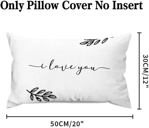 Miniatura 62 de Fundas de almohada lumbares de 12 x 24 pulgadas, decoración de granja, fundas de almohada decorativas para decoración del hogar Estilo-13